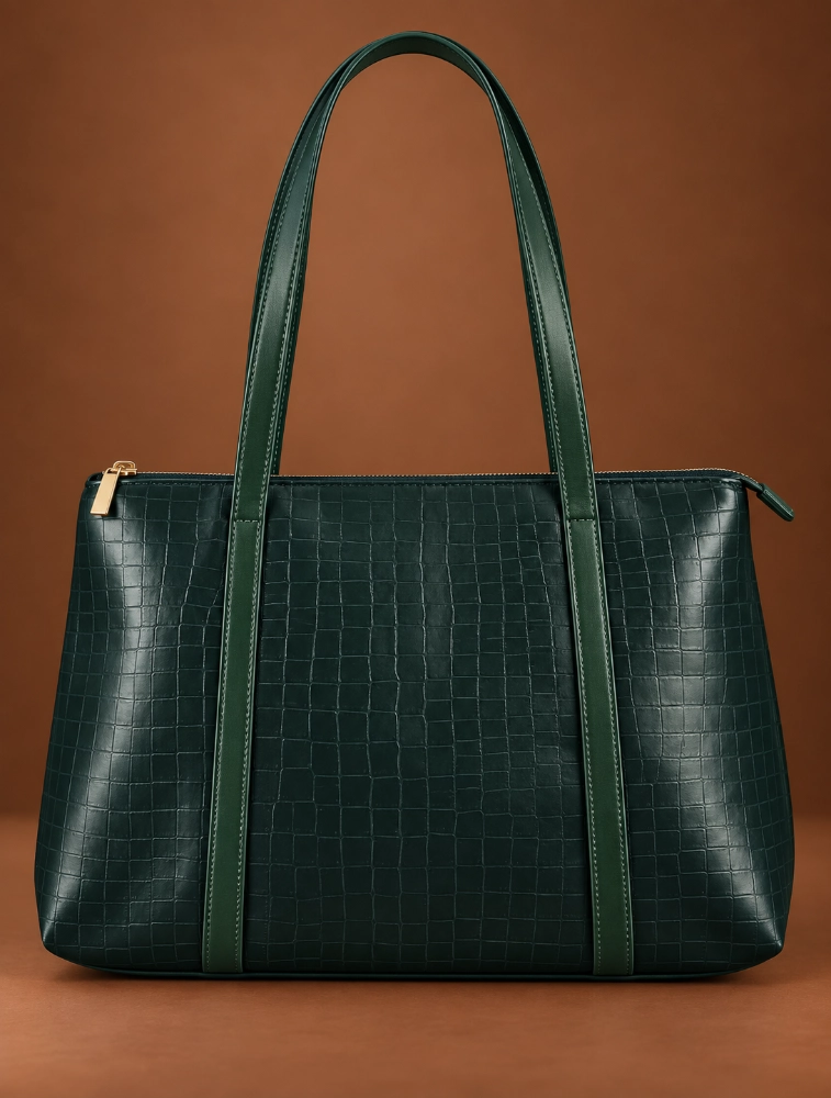 Lupine Dark Green Womens Hand Bags