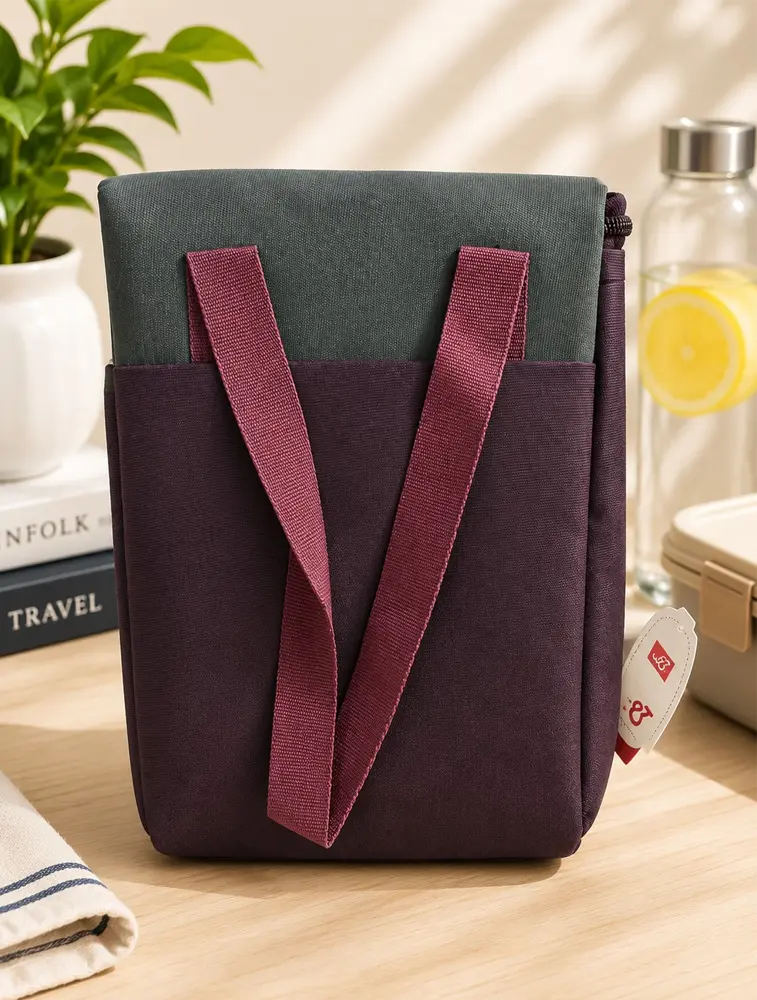 Maroon Premium Everyday Lunch Bag