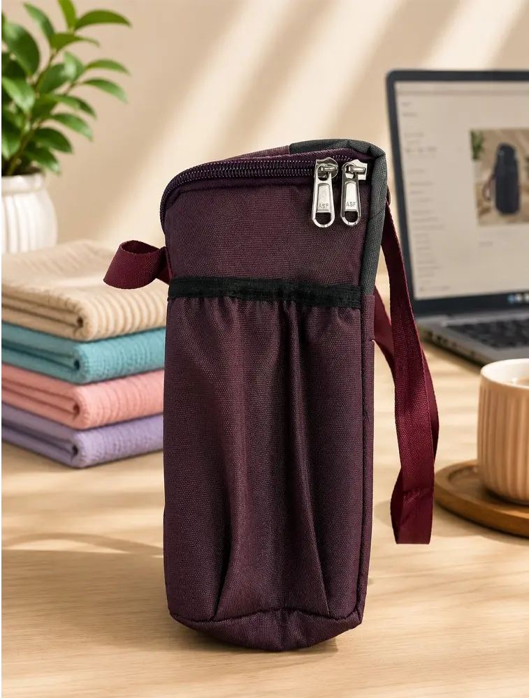 Maroon  Premium Everyday Lunch Bag — bulk from ₹149