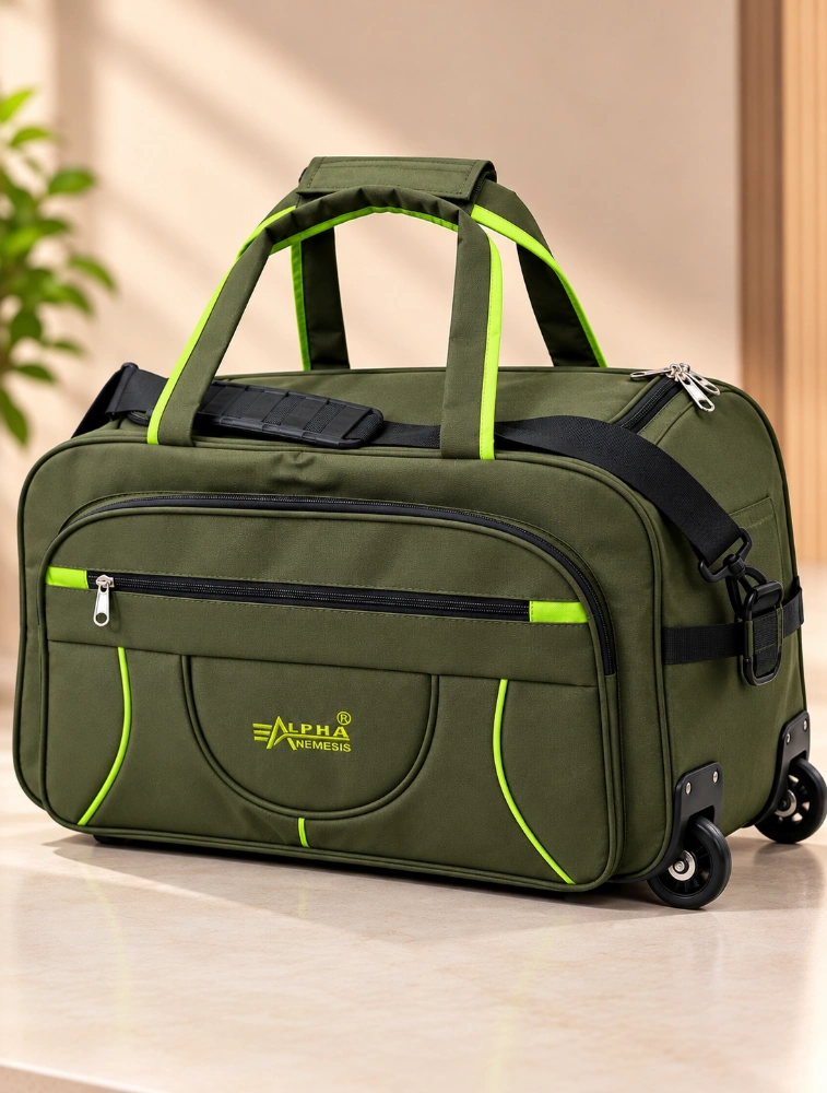 Mehndi Alpha Nemesis Multi Utility Rolling Travel Bag