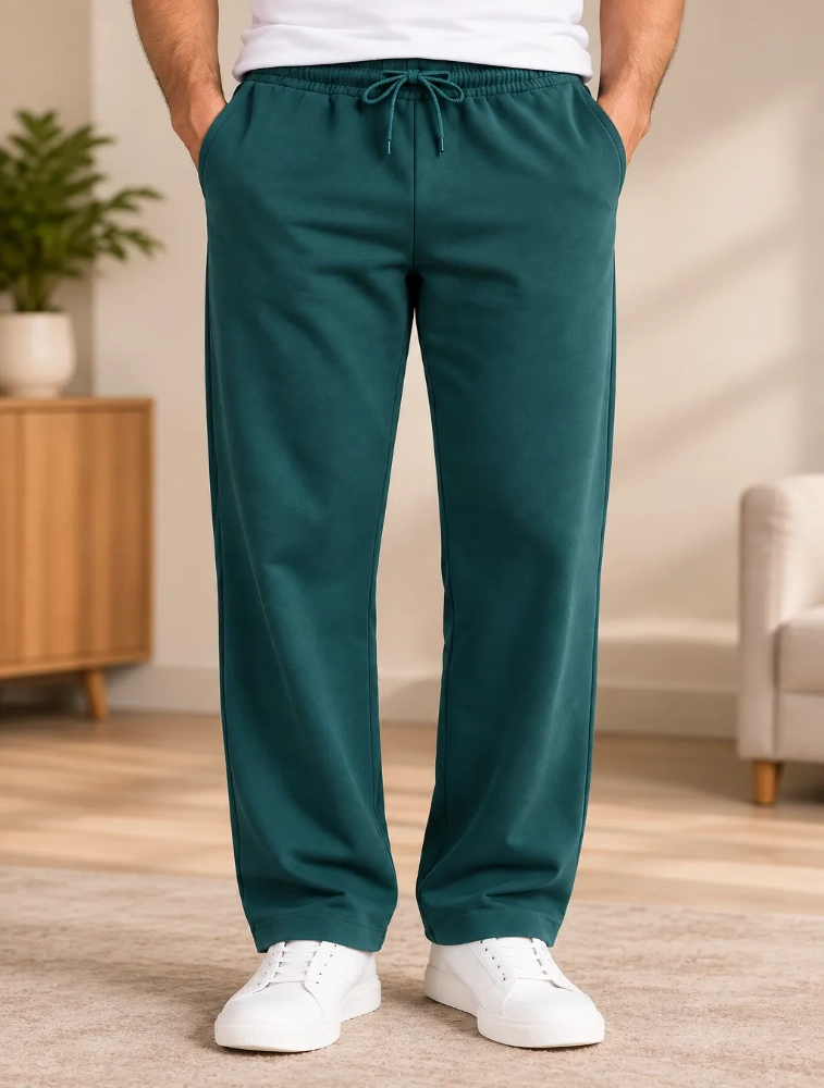 Mens Relaxed Fit Casual Jogger Pants