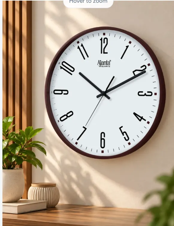 Mixed Ajanta Round 12 Inches Opulence Wall Clock 9067