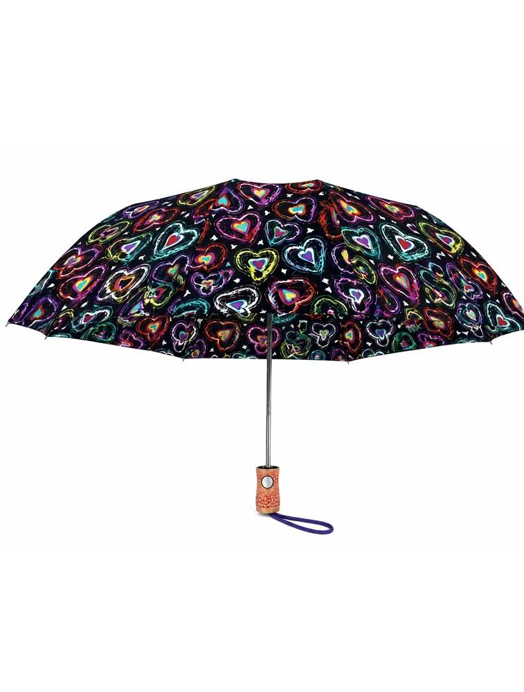 Multicolour Summer Meadow Bloom Floral Compact Umbrella — bulk from ₹275