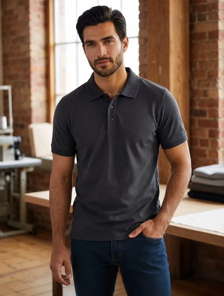 Navy Blue Men’s Premium Cotton 220 GSM T-Shirt — bulk from ₹353