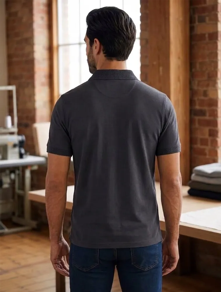 Navy Blue Men’s Premium Cotton 220 GSM T-Shirt — bulk from ₹353