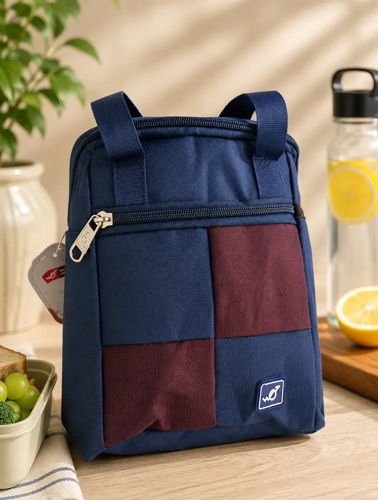 Navy Blue Premium Everyday Lunch Bag
