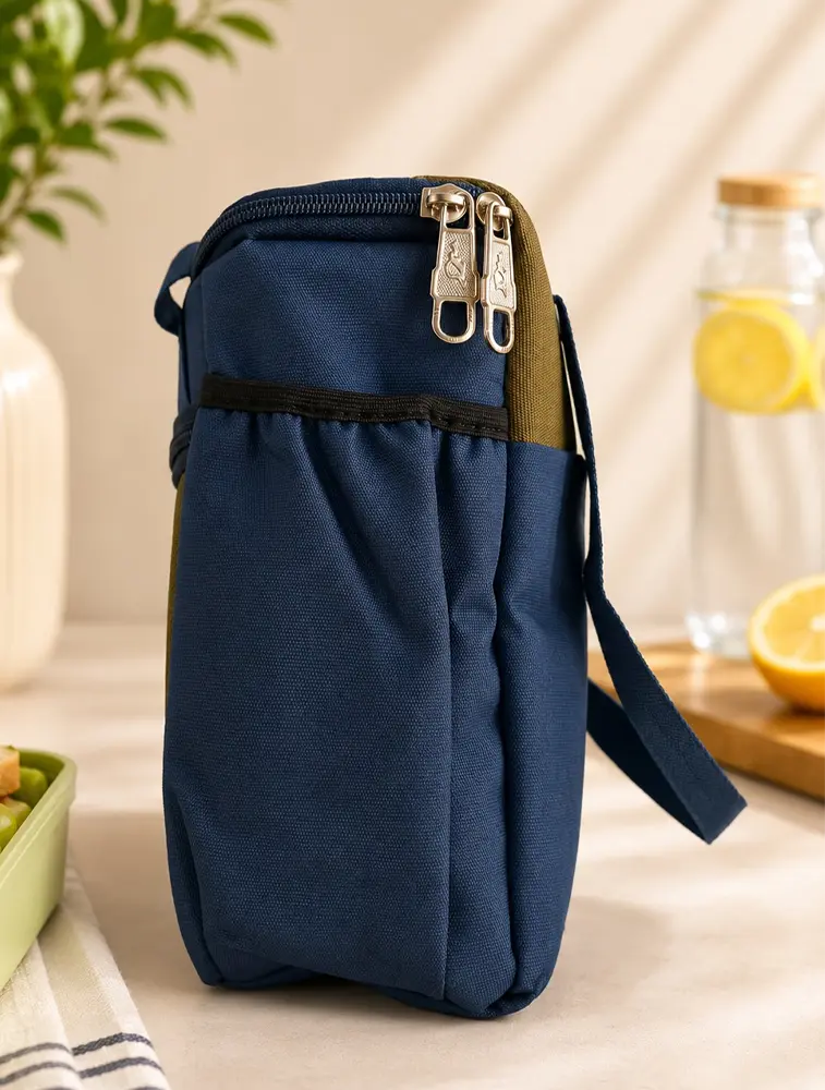 Navy Blue Premium Everyday Lunch Bag   