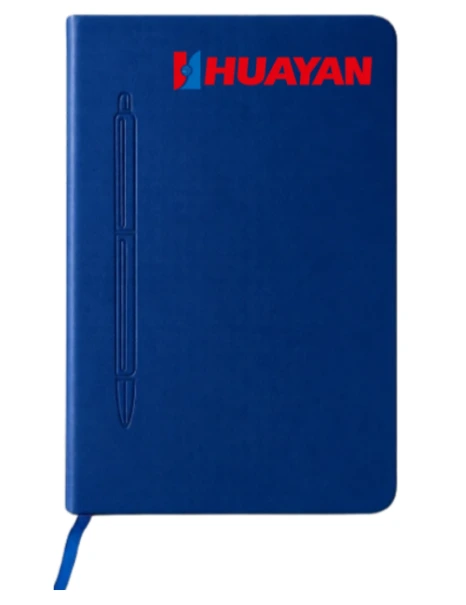 Navy Blue Premium Solid Cover Magnetic Pen Diary