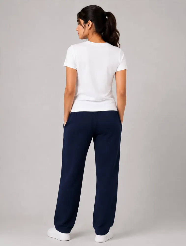 Navy Blue Womens Premium Printed Night Wear Pants — bulk from ₹376