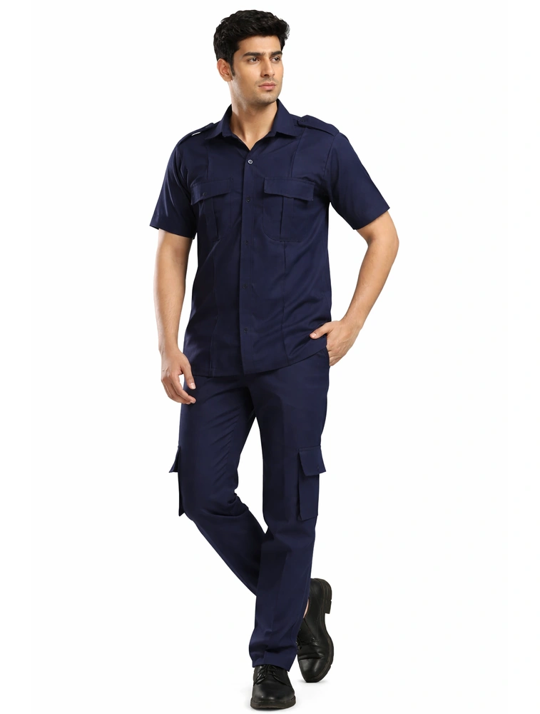 Navy PV Matty Mechanic Uniform Set — bulk from ₹1254