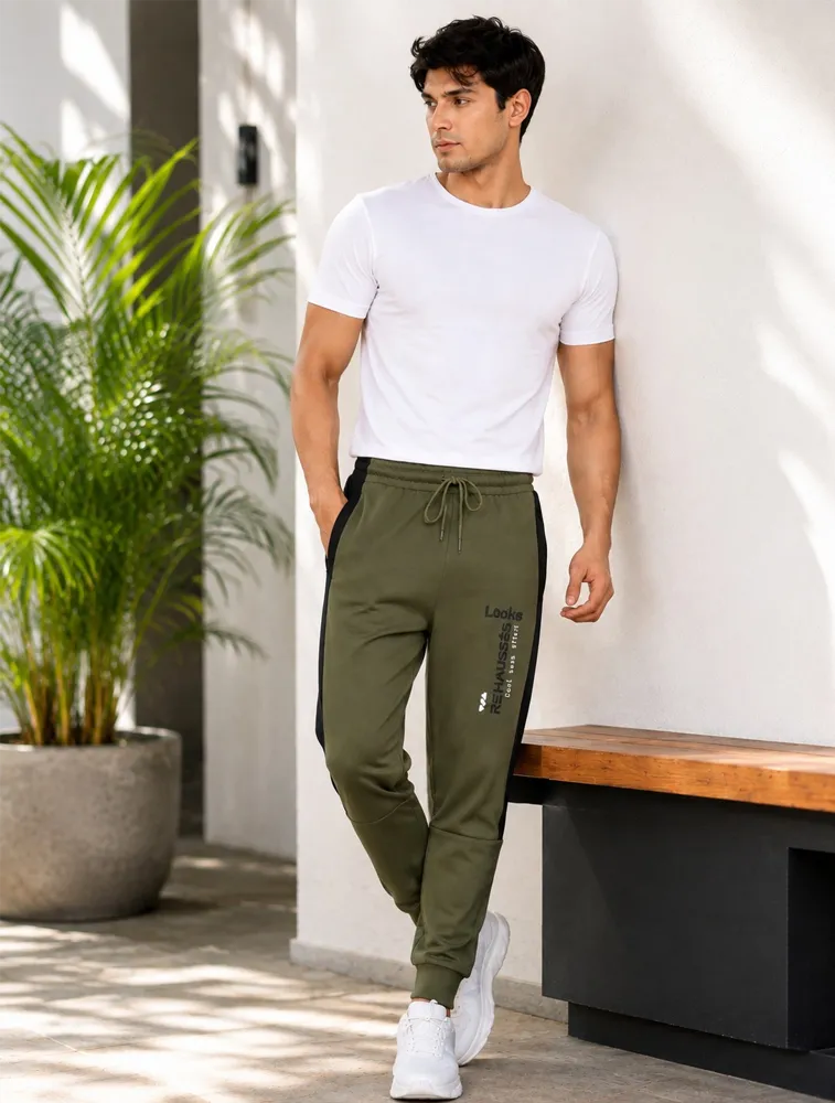 Olive Green Mens Crux Comfort Full Pant