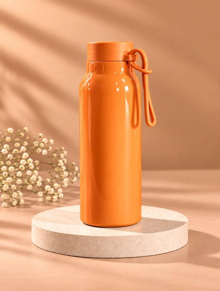 Orange Aqua Loop Water Bottle