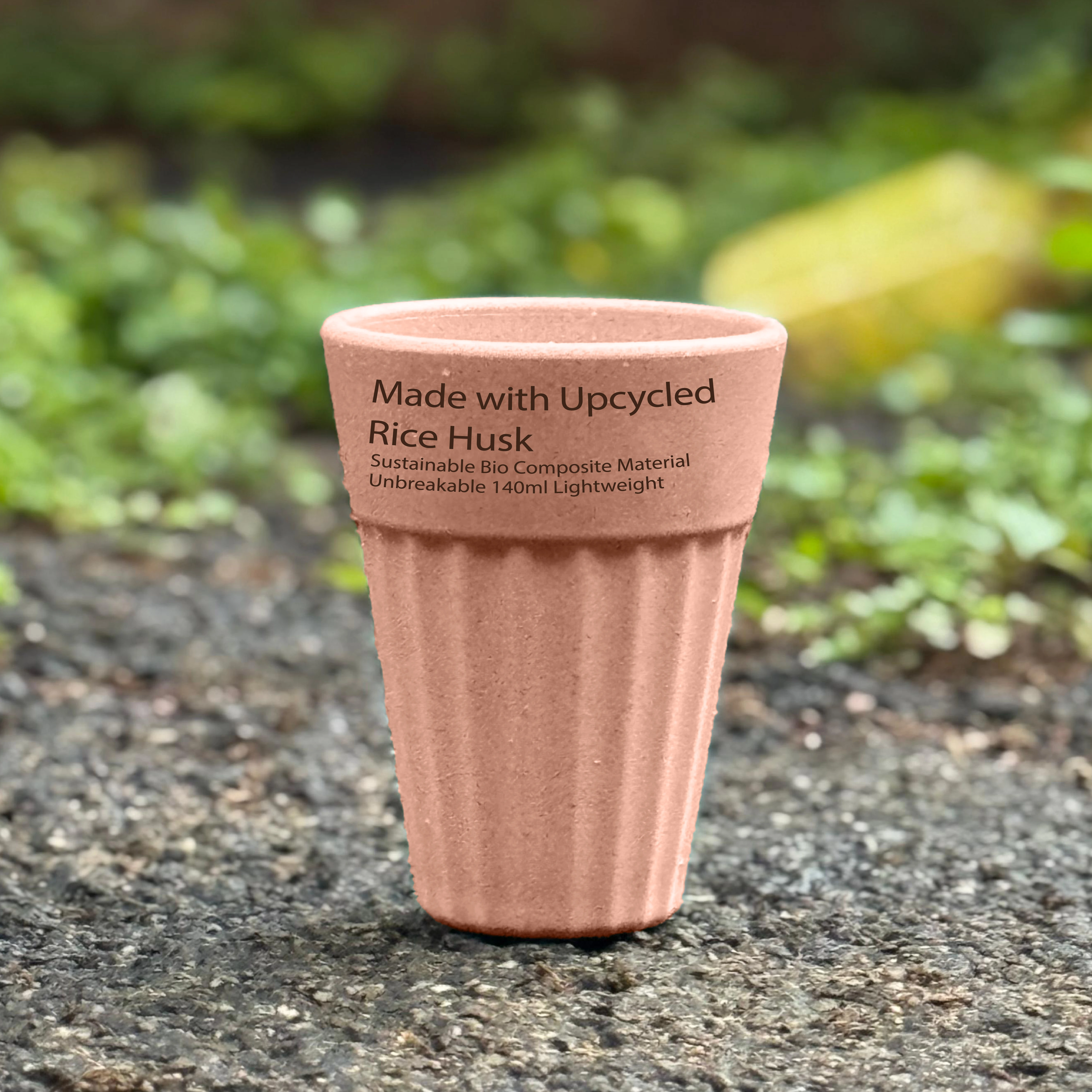 Pastel Peach HuskChai Cup