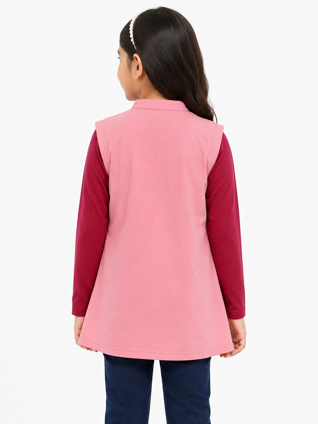 Kids Salma Kelsay Collar T Shirt 2 Piece Sets — bulk from ₹373