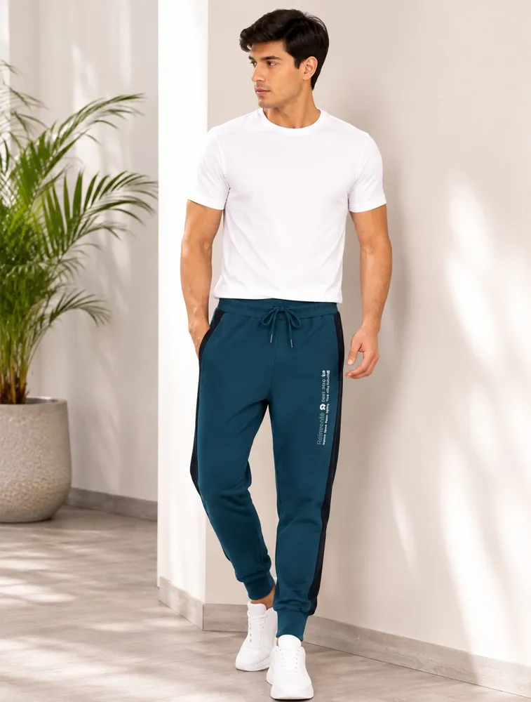 Peacock Blue Mens Crux Comfort Full Pant