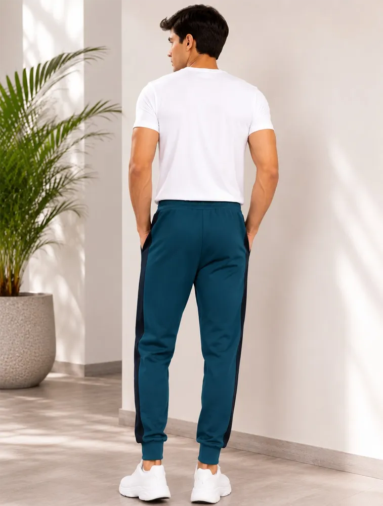 Peacock Blue Mens Crux Comfort Full Pant