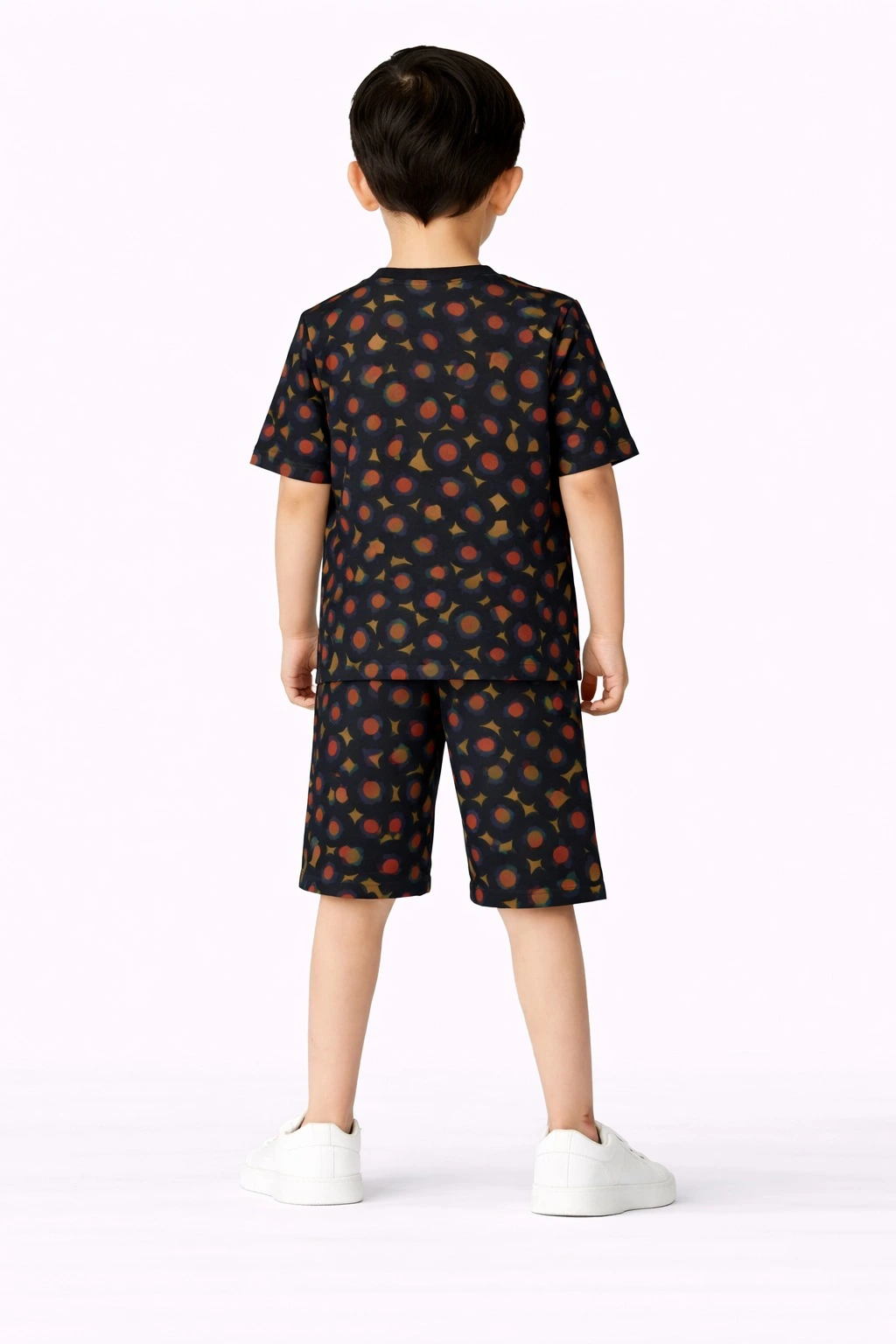 Peacock Kids Boys Half Sleeve Printed Co ord Sets