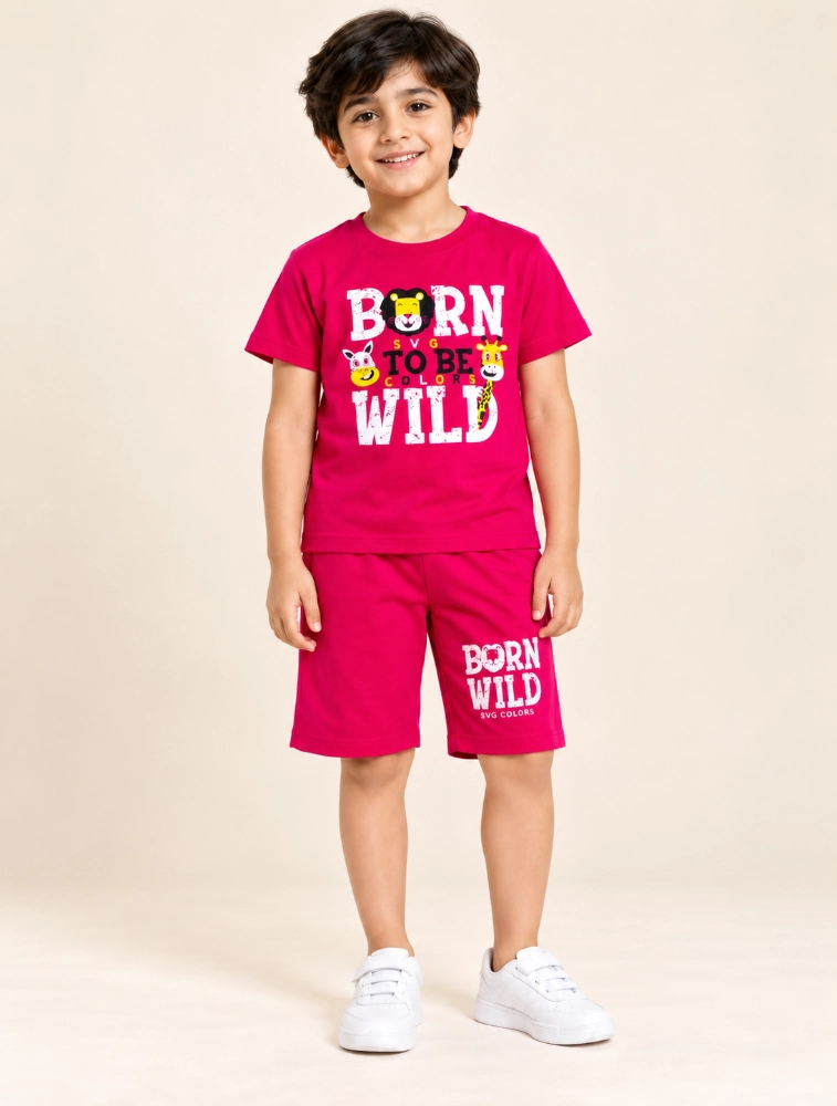 Pink Kids Nightwear Set PEME MART