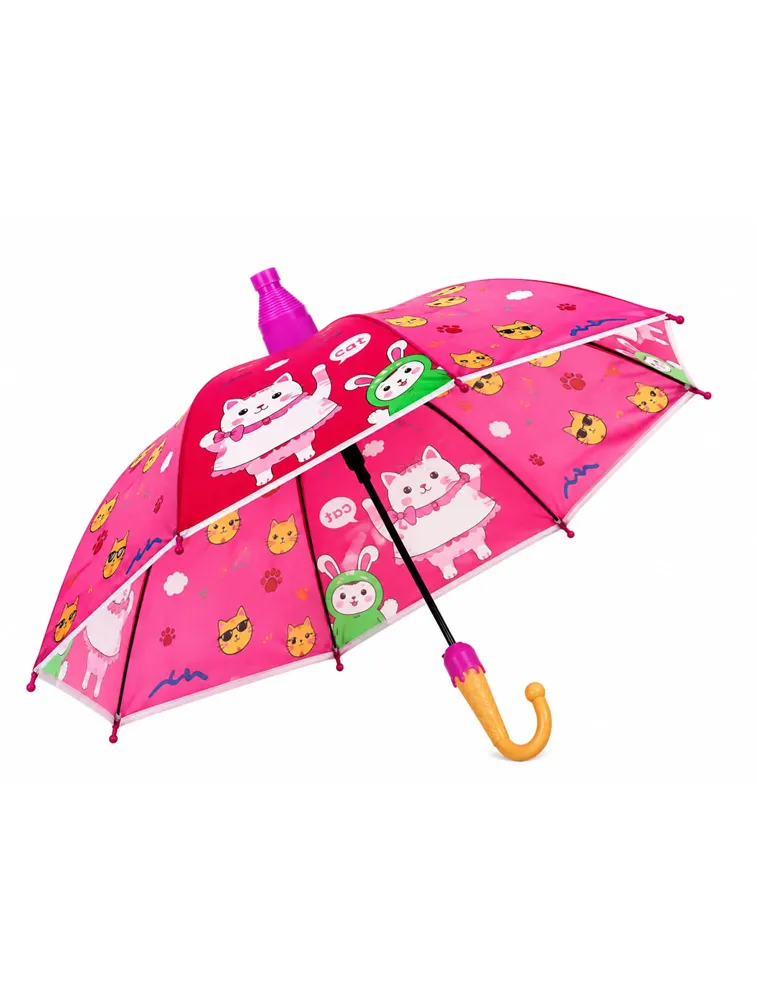 Pink Summer Shutter Style Kids Umbrella — bulk from ₹330