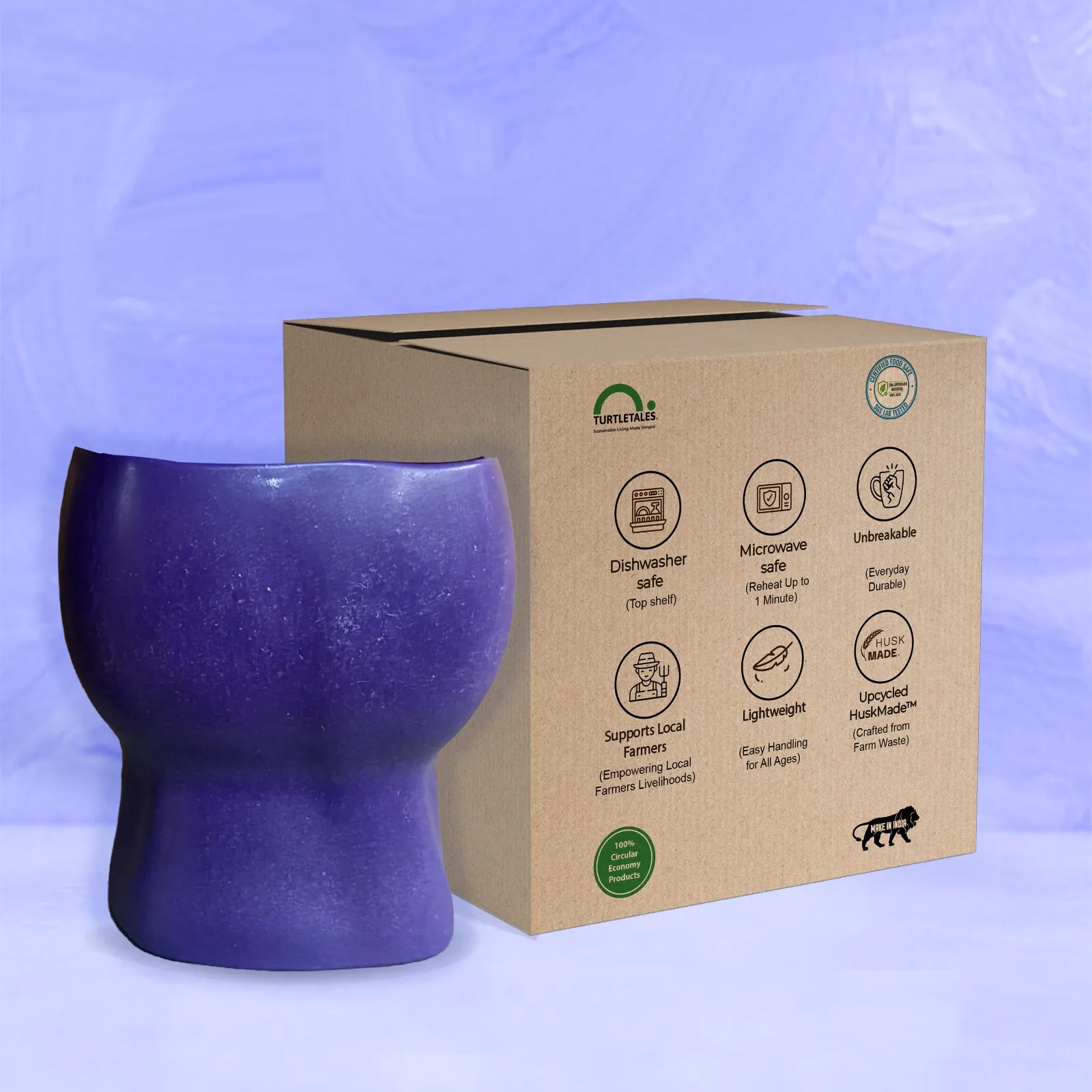 Purple Arbor Brew Mugs(Pack of 4)