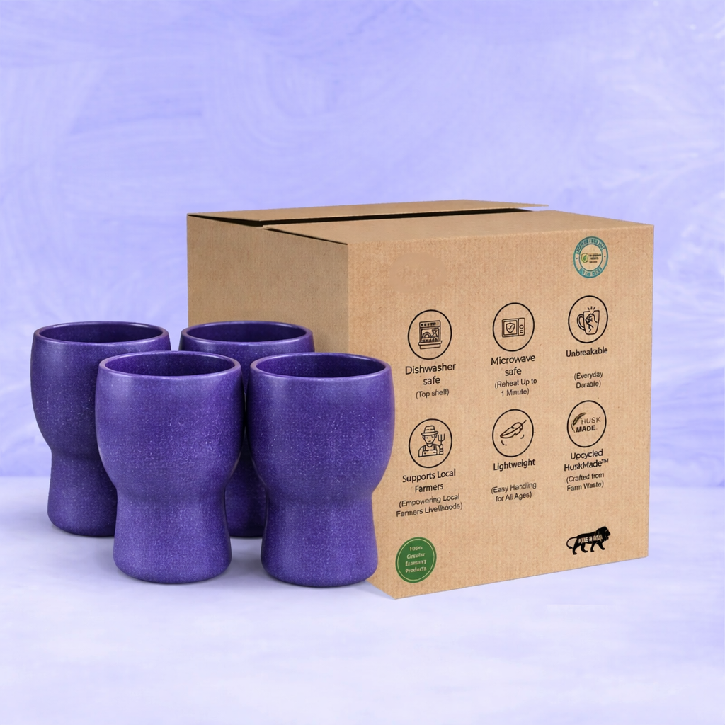 Purple Arbor Brew Mugs(Pack of 4)