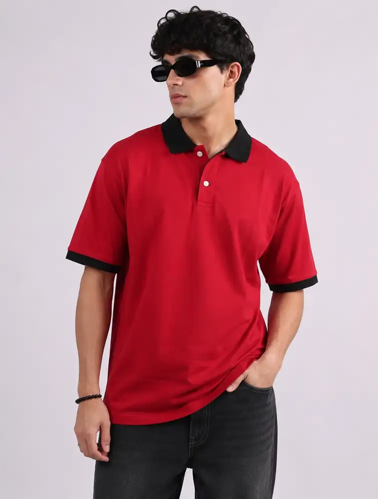 Men's Collar Polo Neck T-Shirt, — bulk from ₹518