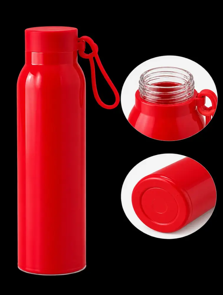 Red Aqua Loop Water Bottle