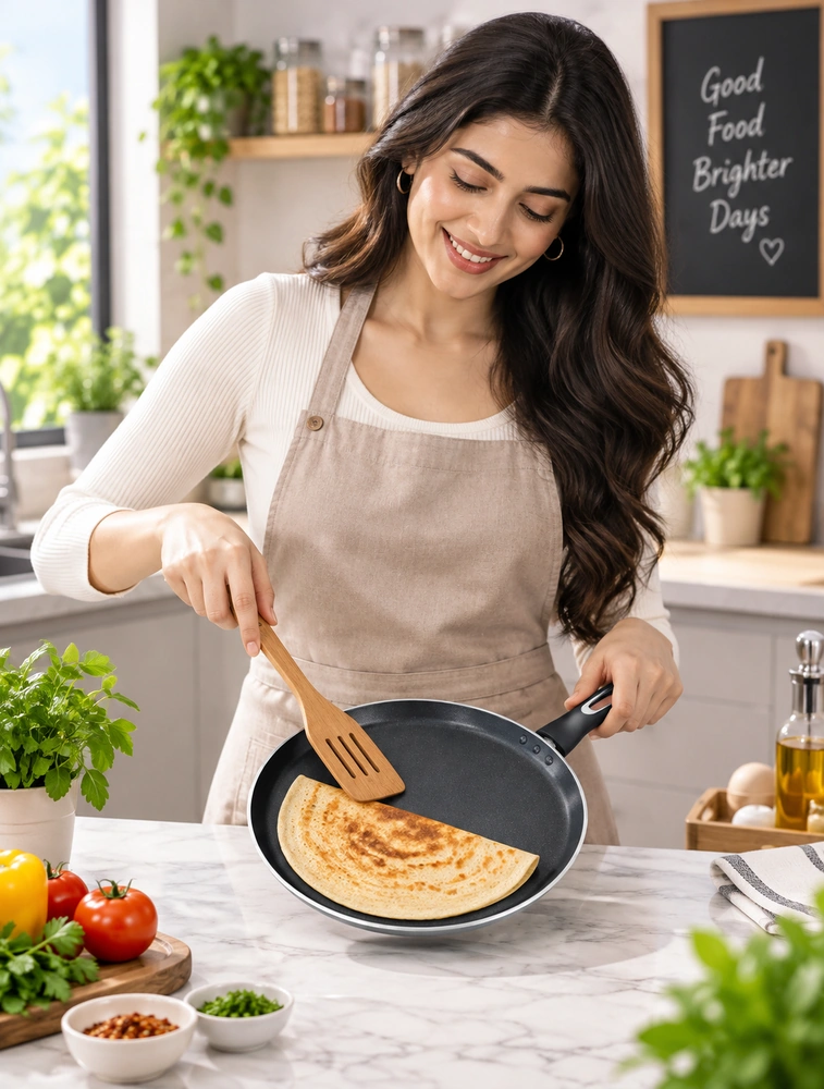 Red Kitchen Chef Non Stick Dosa Tawa 5mm