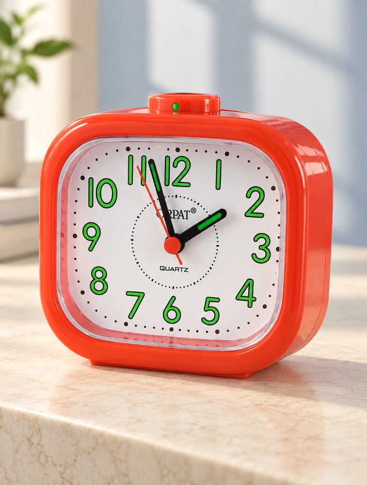 Shau-Ishu Store -- Red ORPAT MorningEase Analog Alarm Clock TBB 127