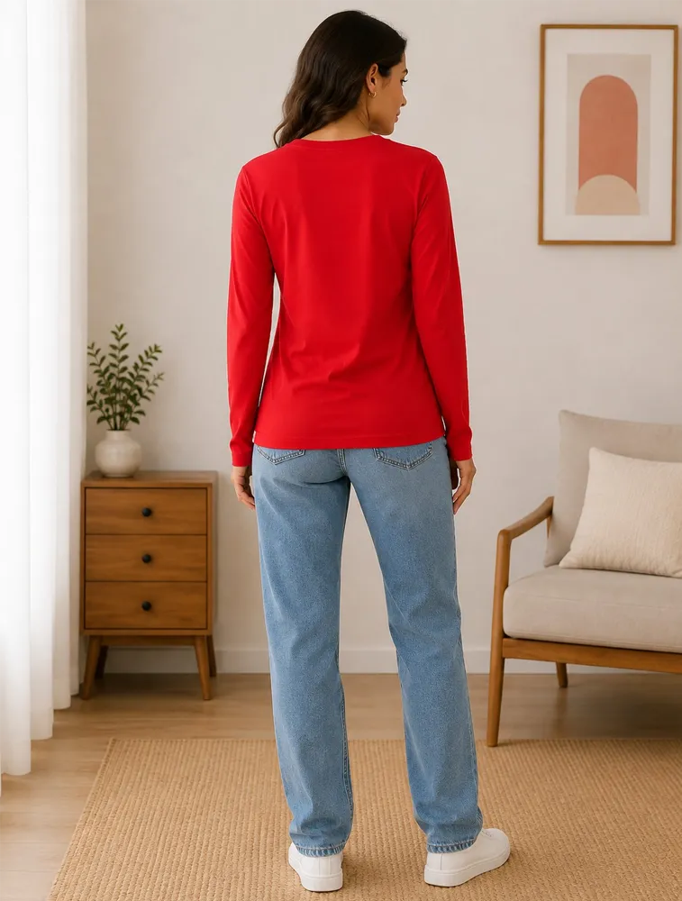Red Womens Premium T shirt