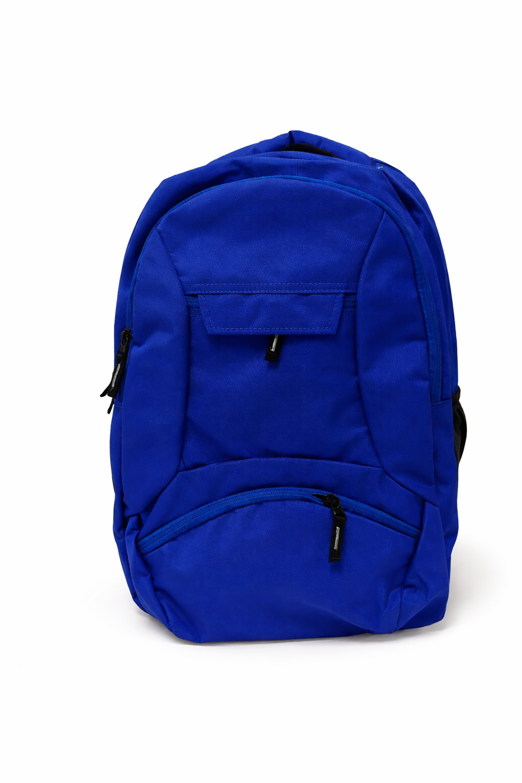 Royal Blue Casual Polyester Backpack With Multiple compartments 