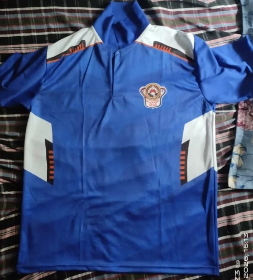 RSWORLDX Royal Blue Selina 160 GSM Polo Full Sublimation T Shirt