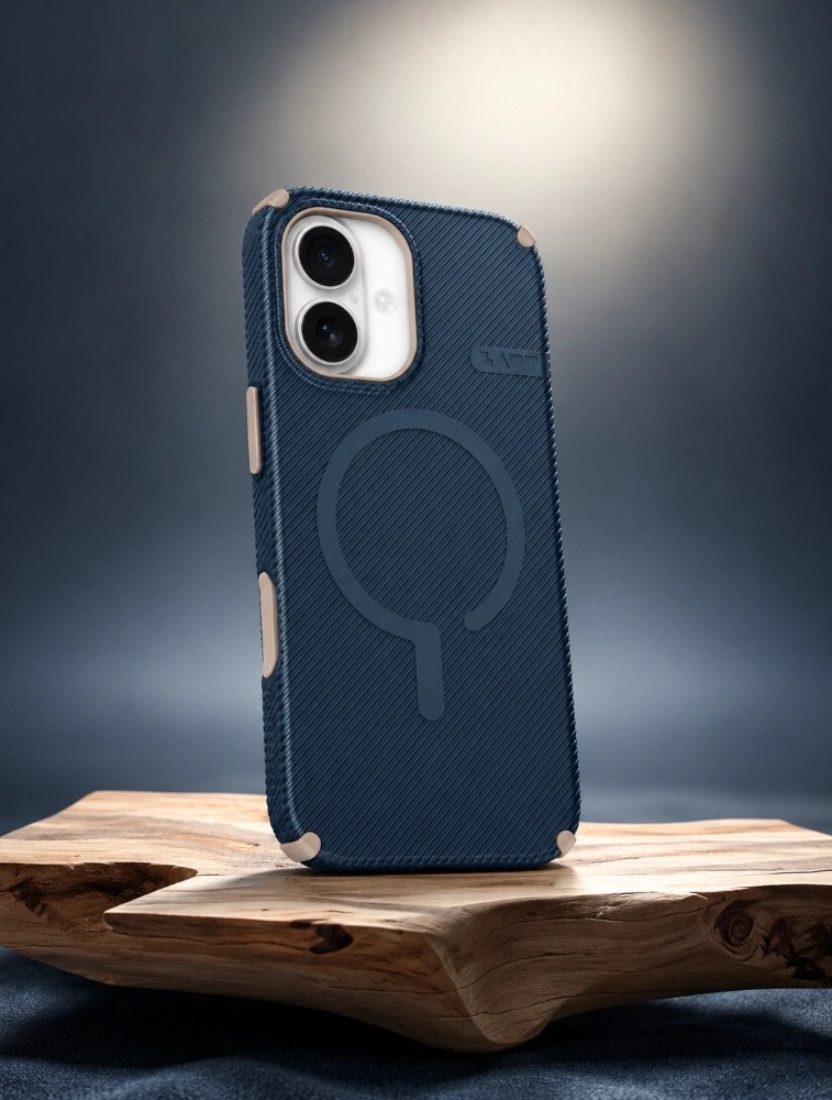 Deep Navy SHIELD FLUX Case For iPhone 17
