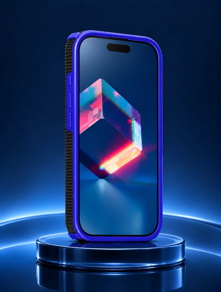 Midnight Blue SHIELD FLUX Case For iPhone 17 