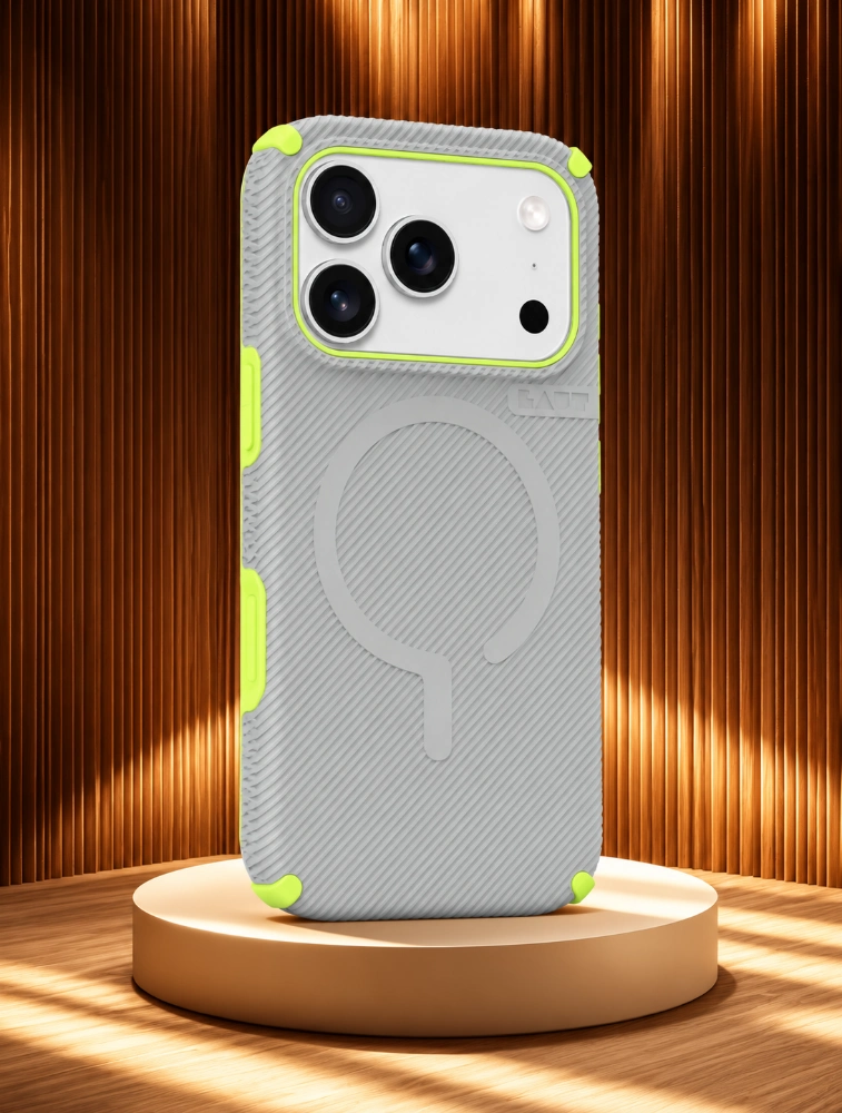 Frost Grey SHIELD FLUX Case For iPhone 17 Pro