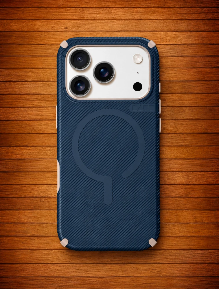Deep Navy SHIELD FLUX Case For iPhone 17 Pro Max