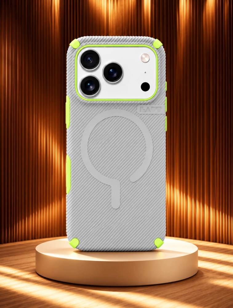 Frost Grey SHIELD FLUX Case For iPhone 17 Pro Max 
