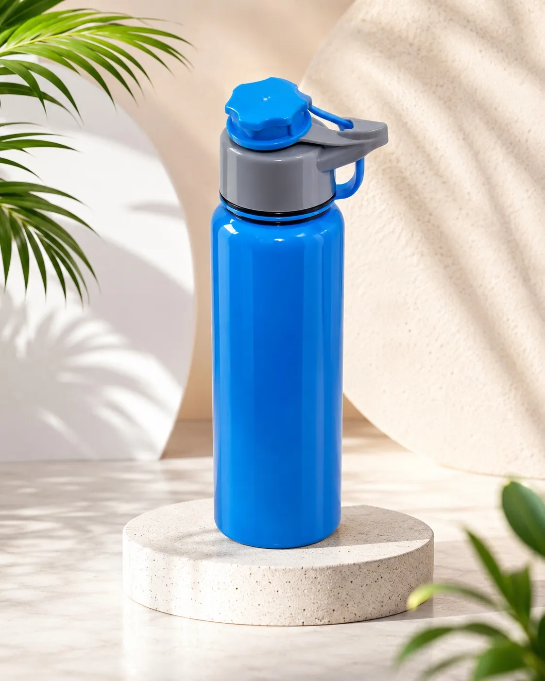 Sewad Blue Premium Flip Top Sports Water Bottle