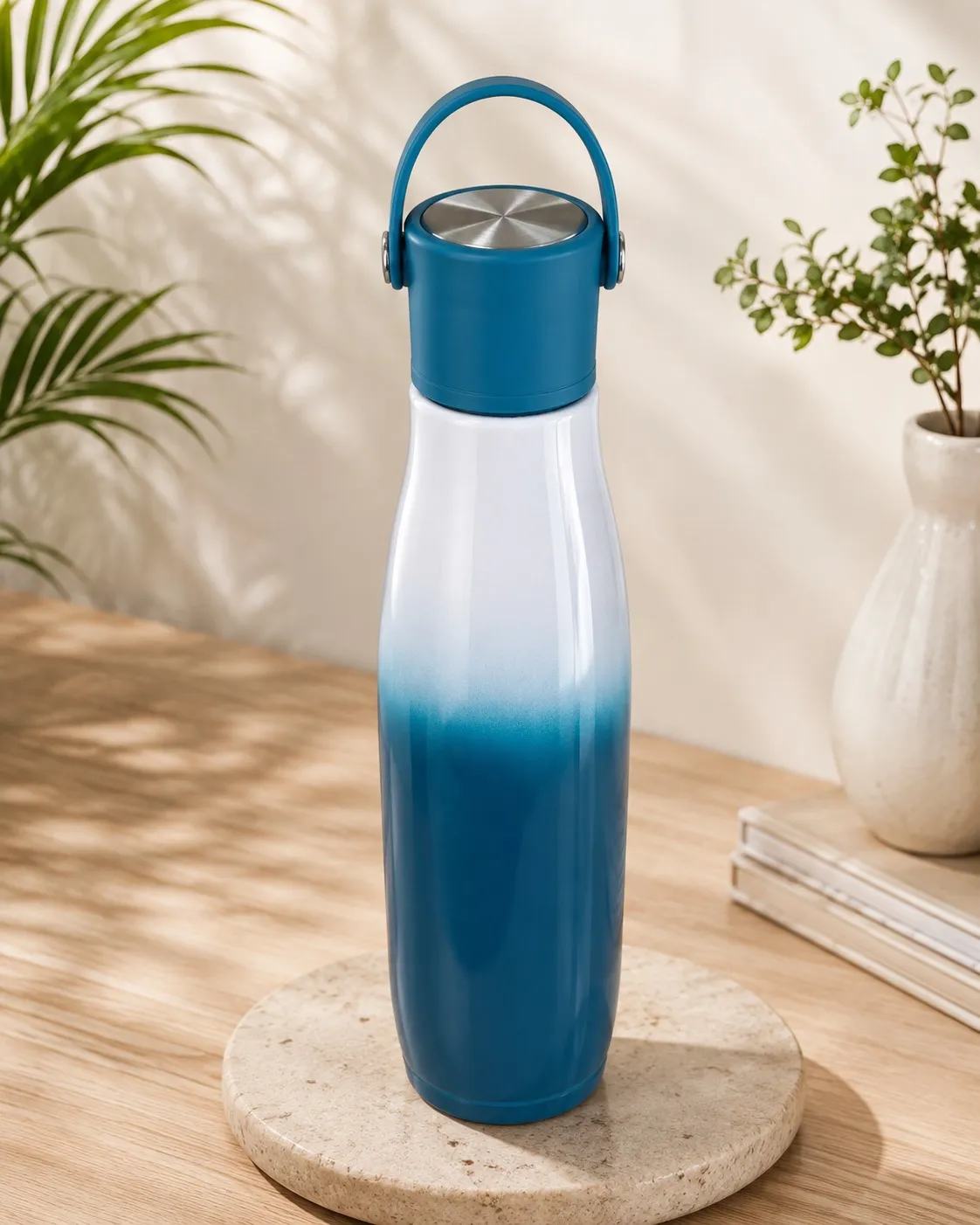 Sewad Green Premium Dual Colors Gradient Insulated Stainless Steel Water Bottle