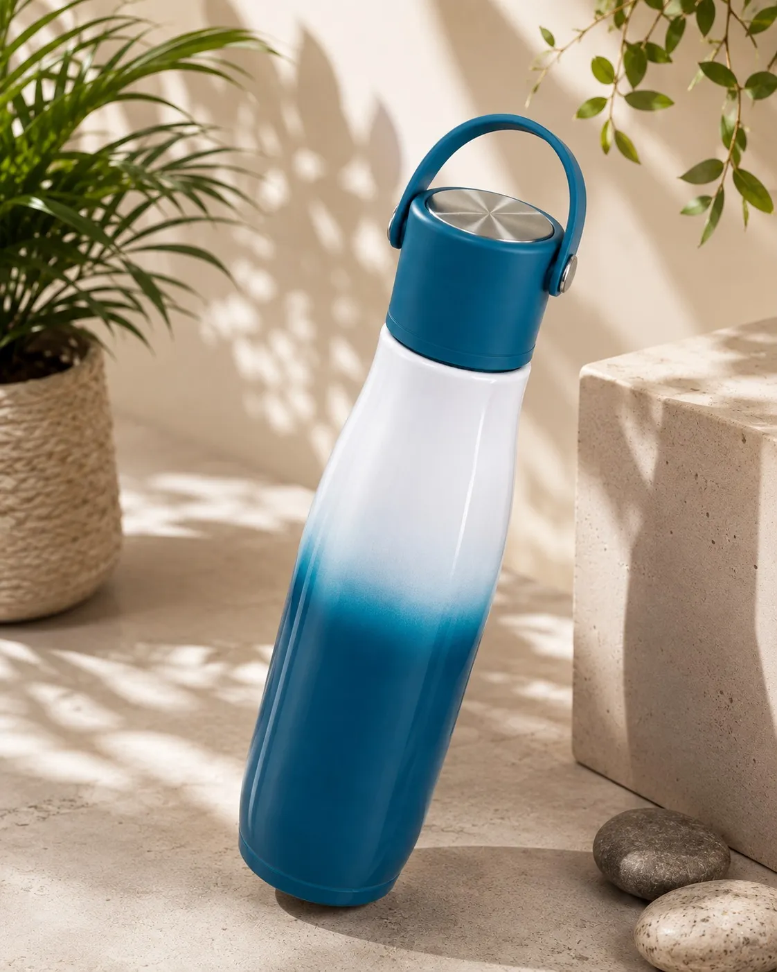Sewad Green Premium Dual Colors Gradient Insulated Stainless Steel Water Bottle