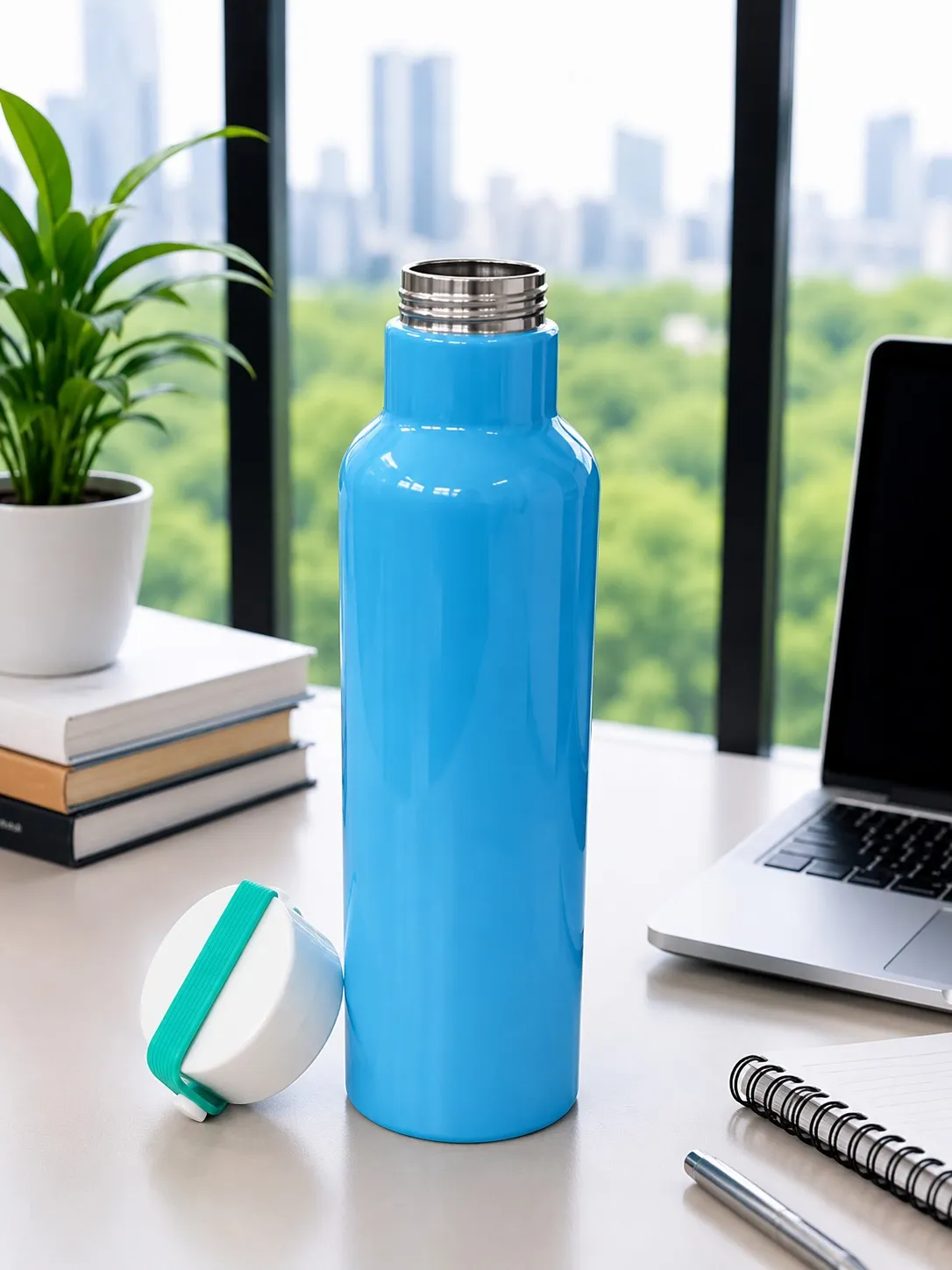 Sewad Sky Blue Premium Stainless Steel Bottle — bulk from ₹439