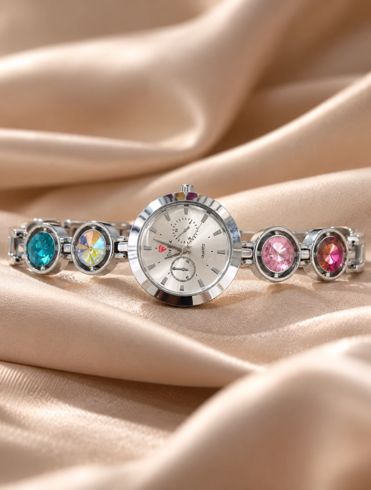 Silver Elara Charm Elegant Womens Watch