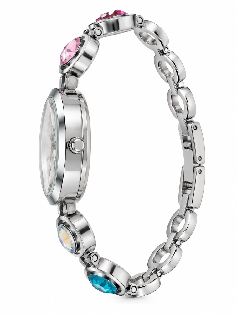Silver Elara Charm Elegant Womens Watch