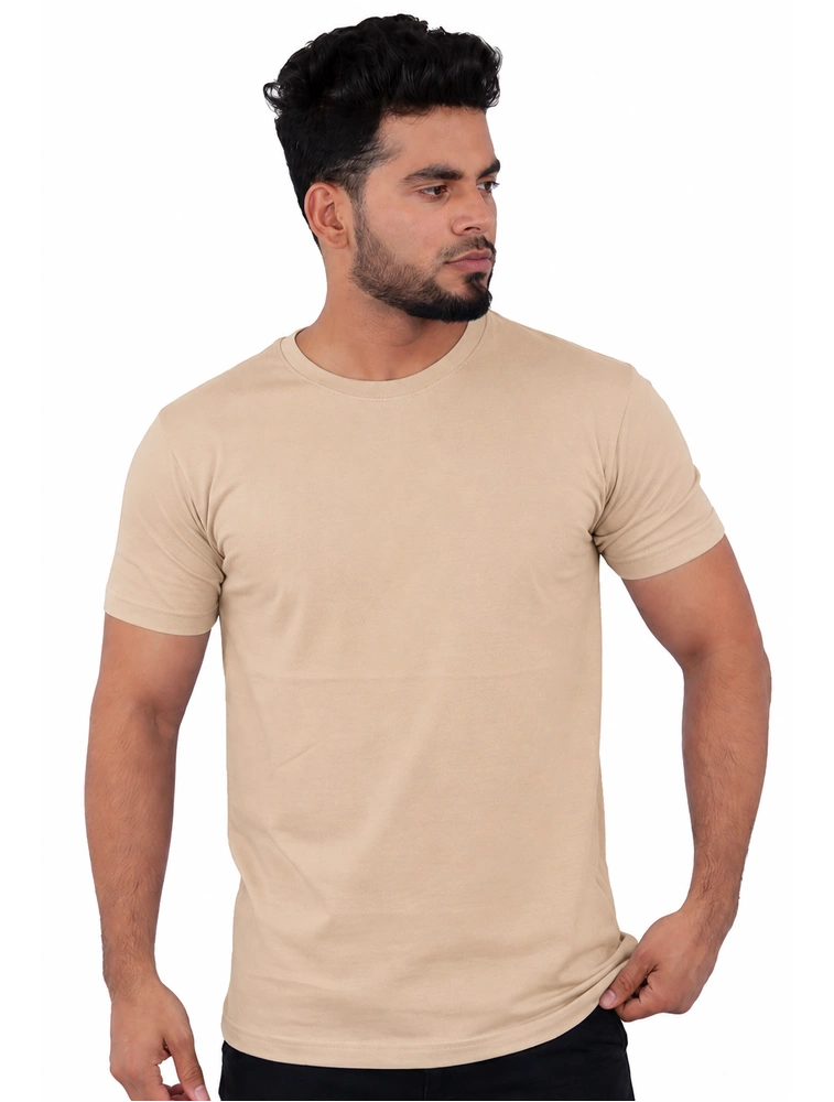 Skin Cotton Round Neck 180GSM Half Sleeve T-shirts 