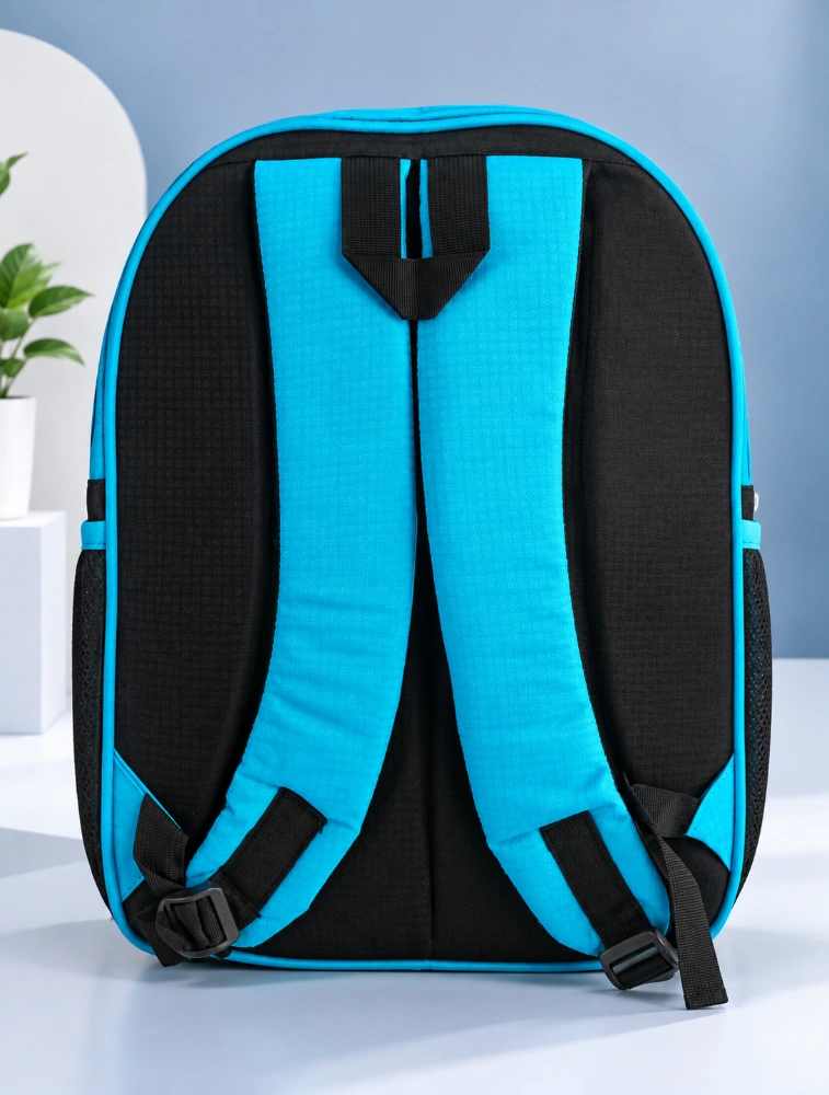 Sky Blue With Black Alpha Nemesis Unicorn Fairy Glow School Bag