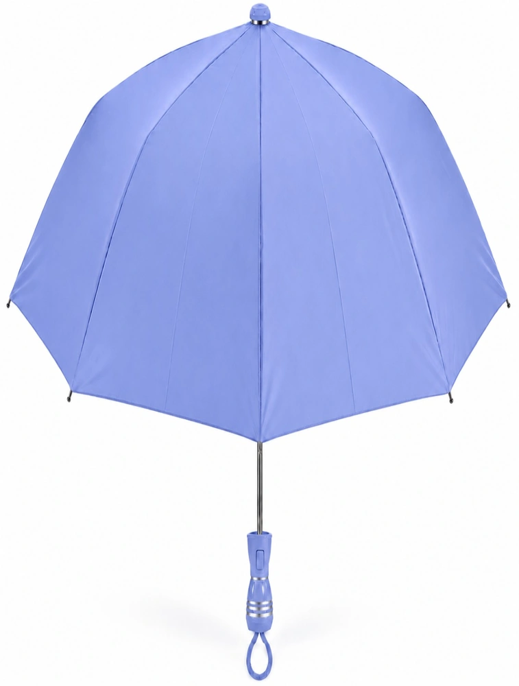 Slate Blue Automatic Compact Travel Umbrella