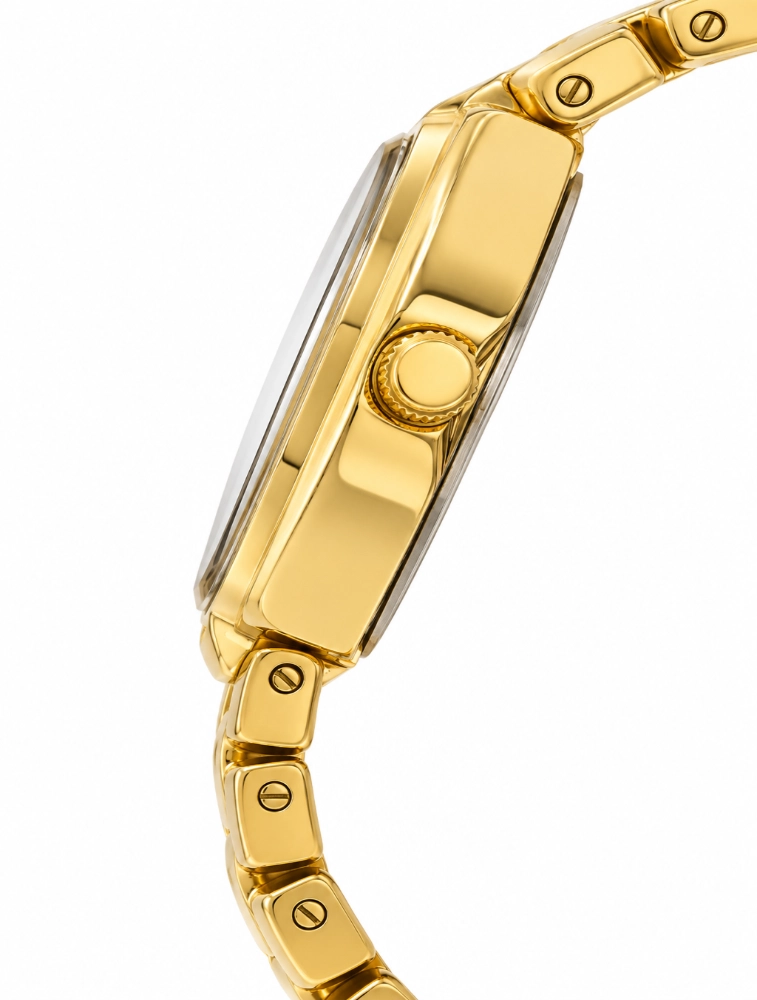 Sonata Quartz Analog White Dial Metal Strap Watch For Women NT8107YM01