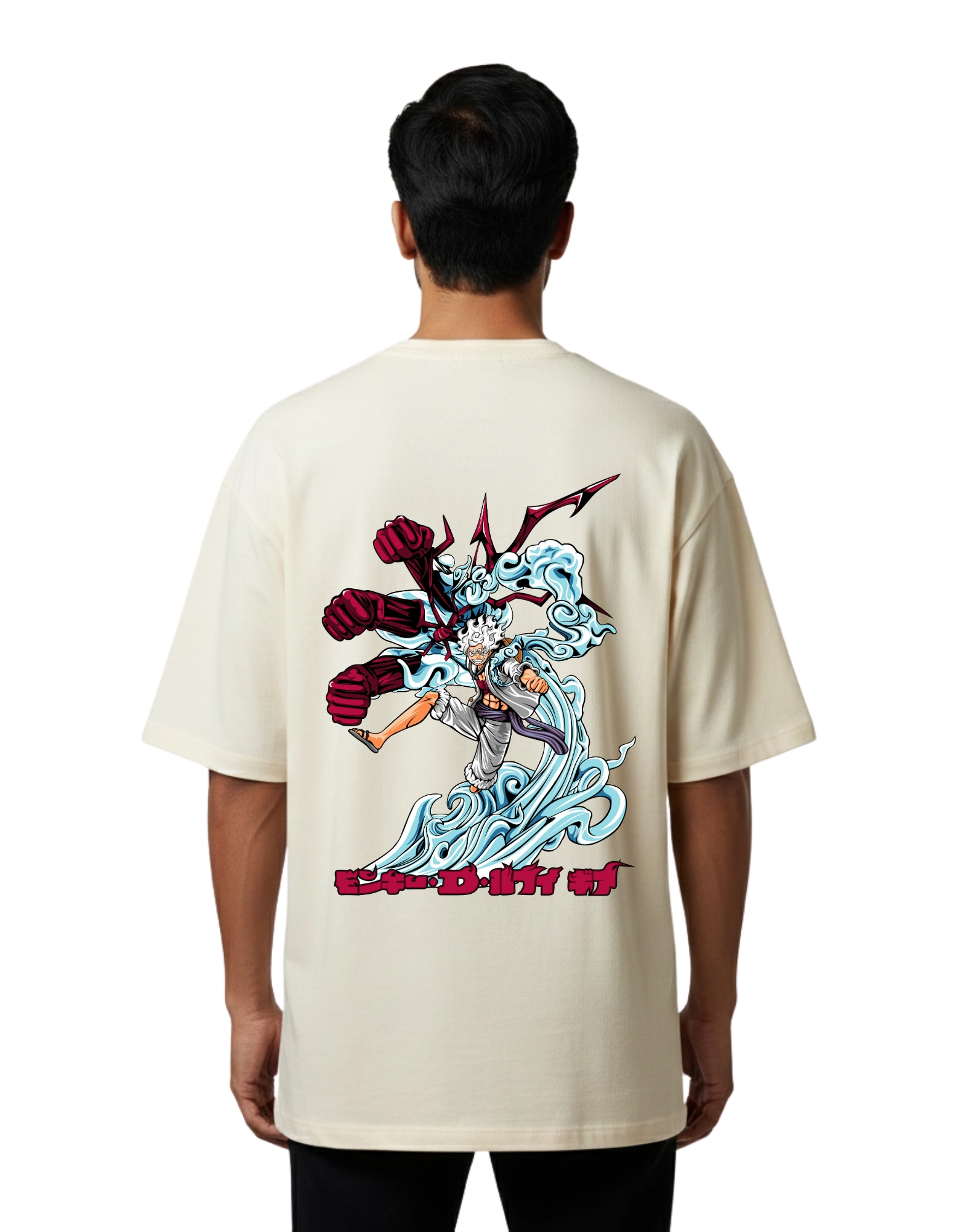 Strongbron Warrior Oversize Cotton French Terry T-Shirt 240 GSM Beige