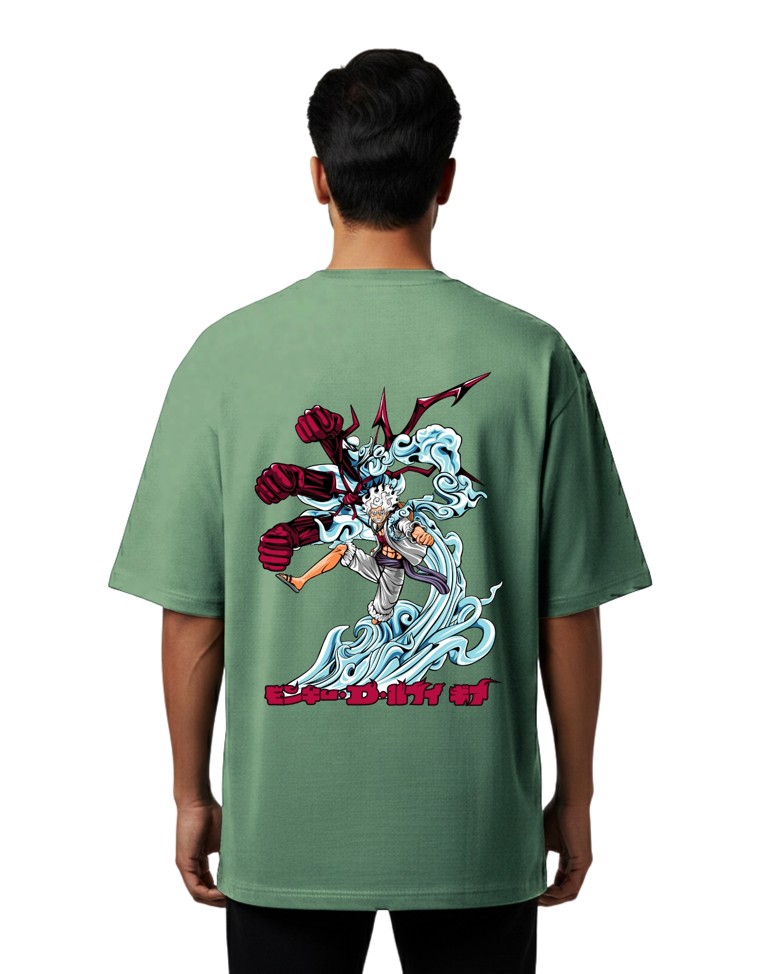 Strongbron Warrior Oversize Cotton French Terry T-Shirt 240 GSM D Green