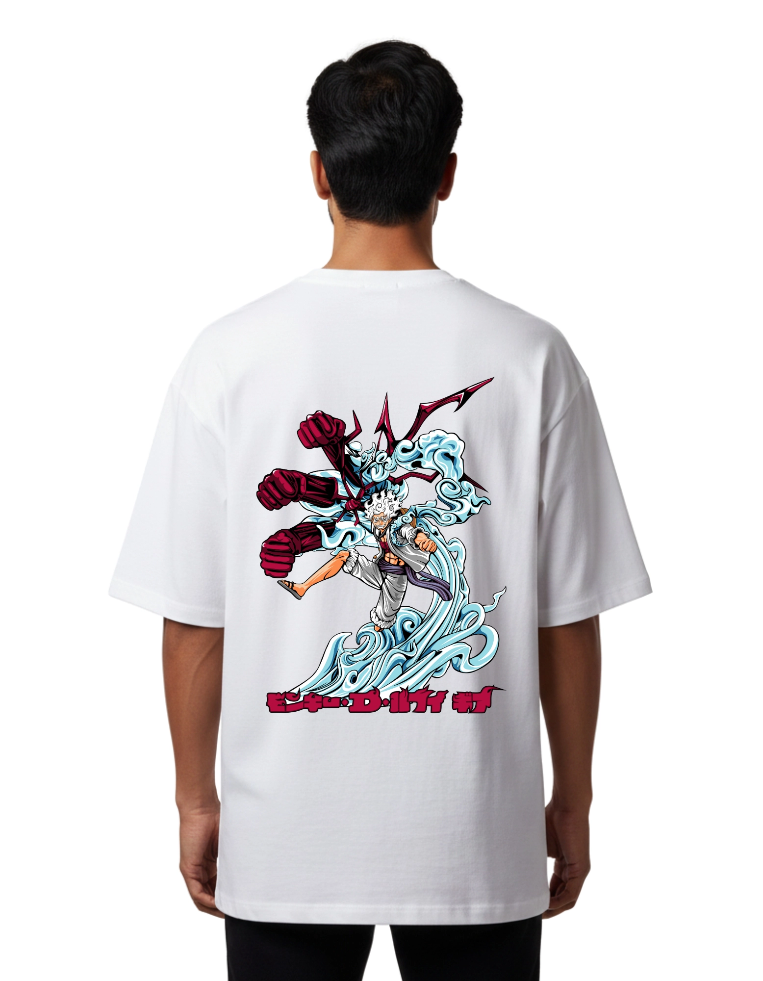 Strongbron Warrior Oversize Cotton French Terry T-Shirt 240 GSM White